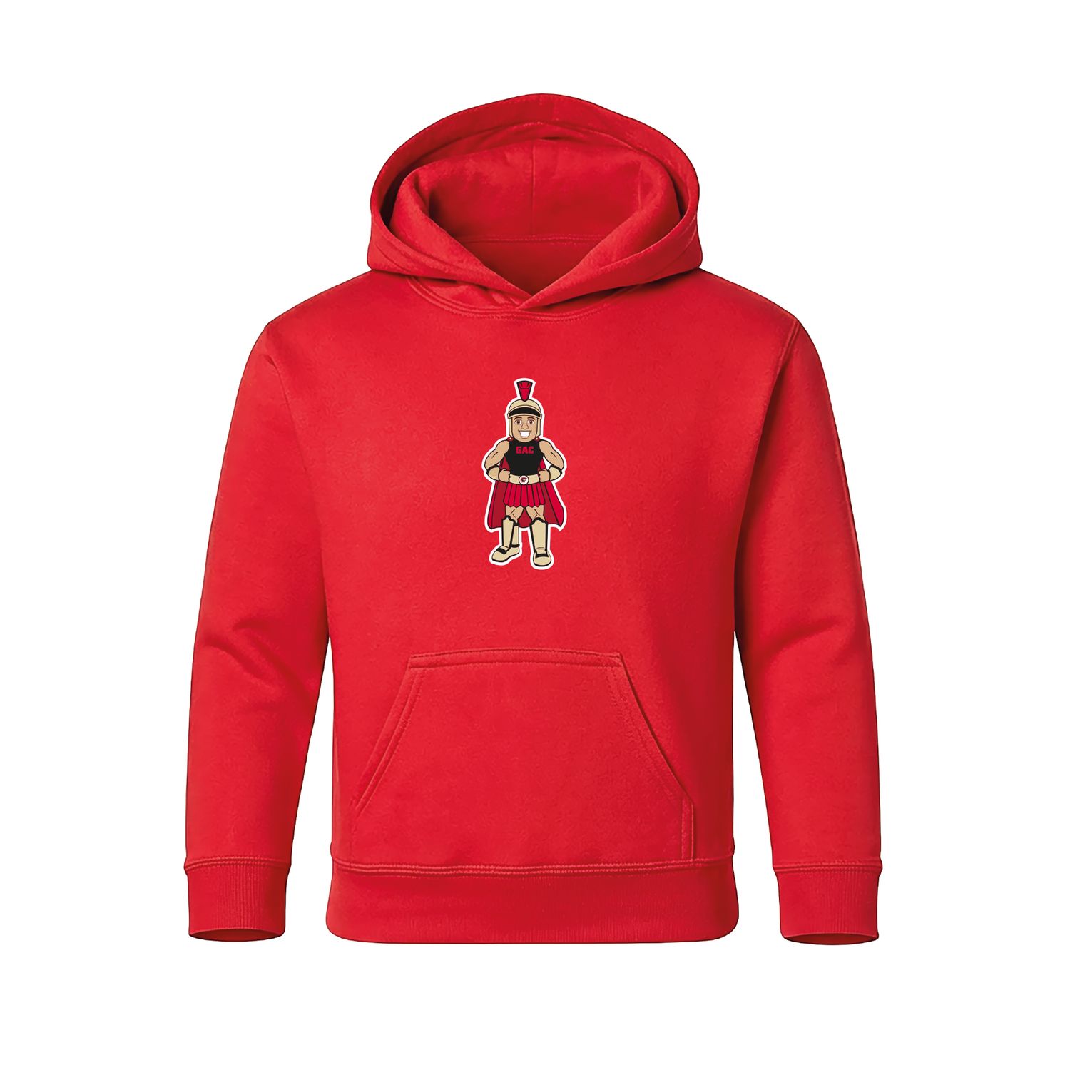 Youth Core Fleece Hood 26, Color: Red, Size: YS