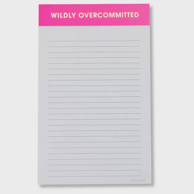 Wildly Overcommitted Notepad