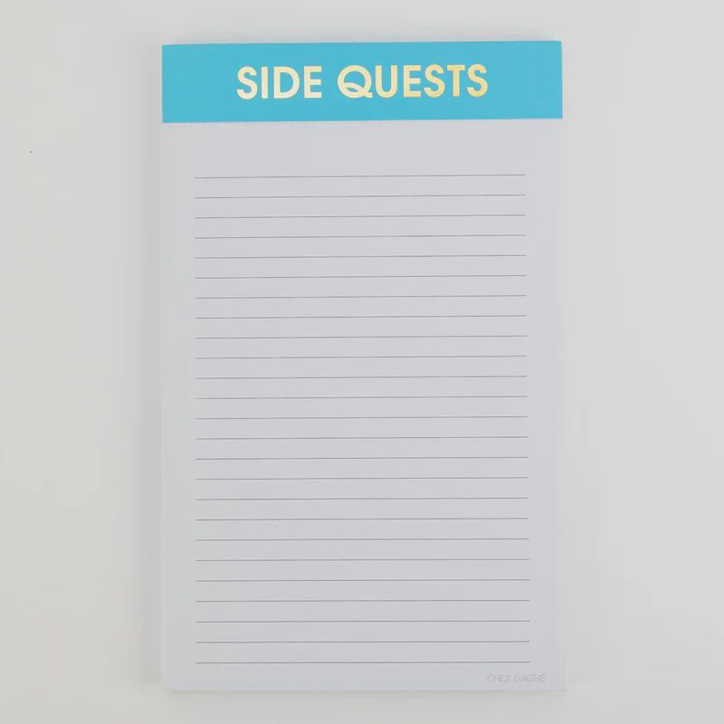 Side Quests Notepad