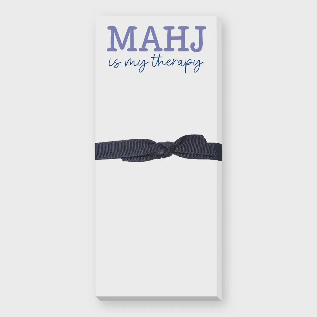 Mahj Therapy Skinny Notepad