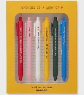 Teaching is a Work Gel Pen Set