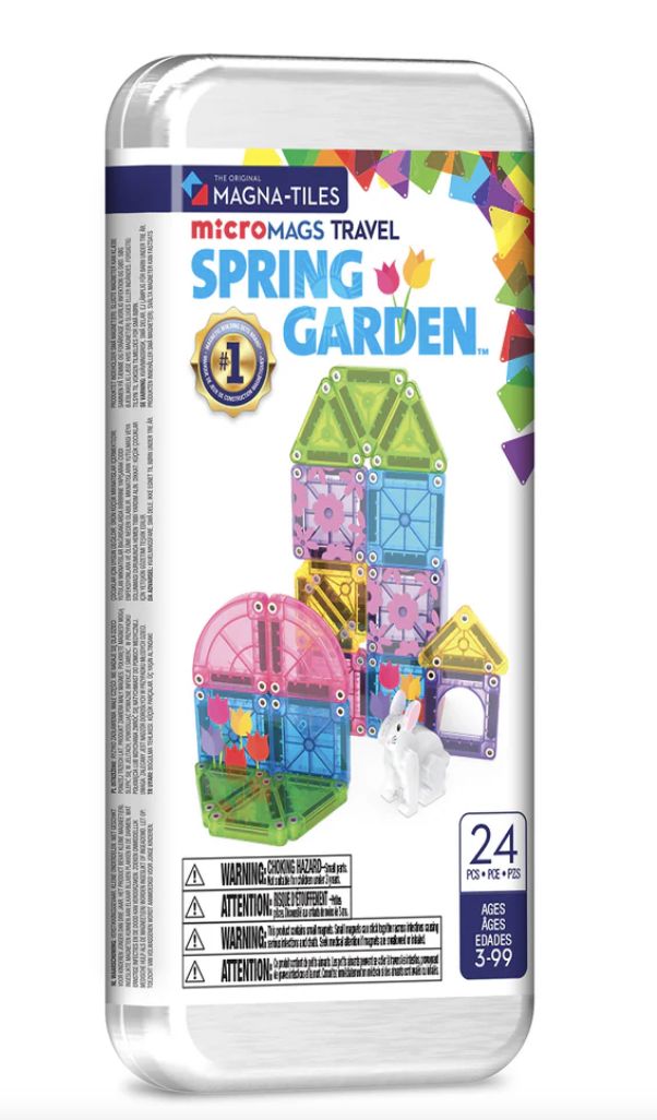 Magna Tiles, Spring Garden Travel Set