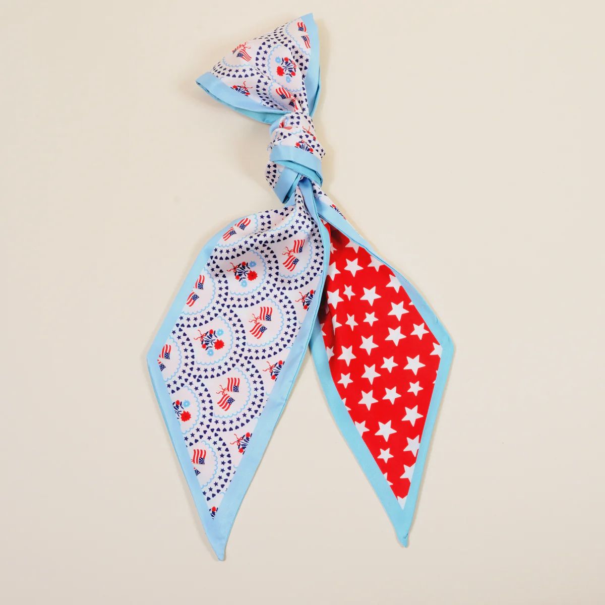 Twirl &amp; Tie Scarf, Design: All American