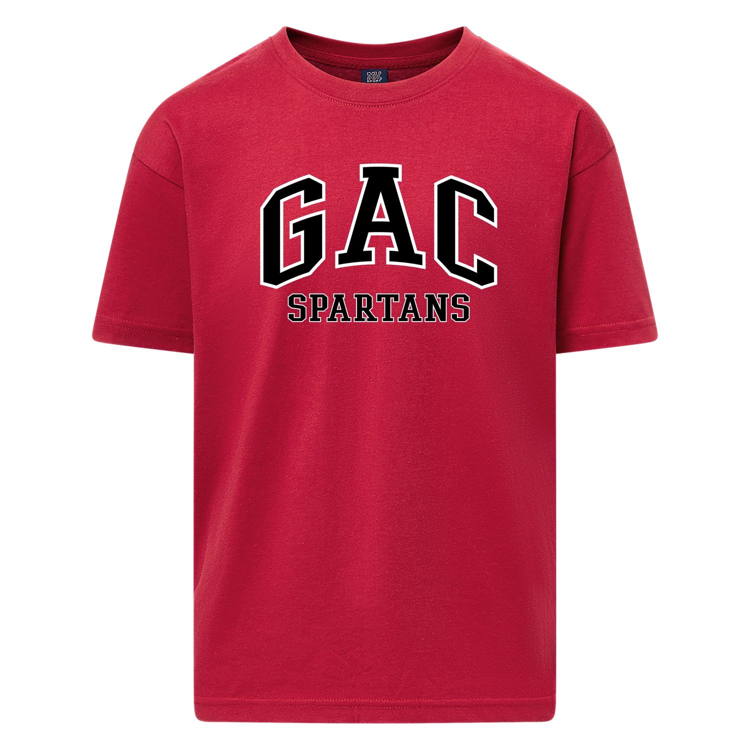 Youth Buddy Tee 26, Color: Crimson, Size: YS