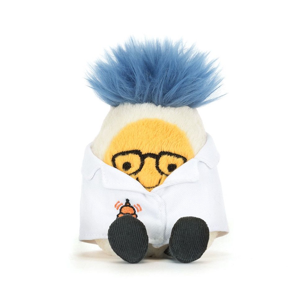 Amuseable Boiled Egg Scientist Outfit