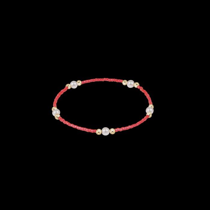 Hope Purpose Pearl Bracelet, Color: Sherbert