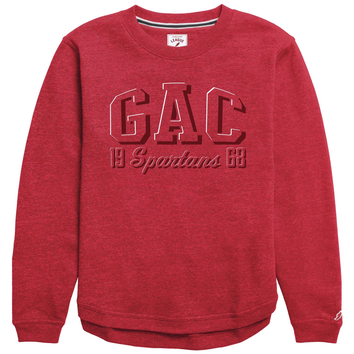 Victory Springs Crew 26, Color: Heather Vintage Red, Size: AS