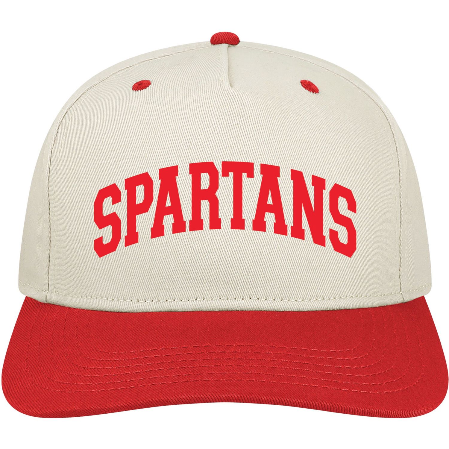 Heritage Spartans Hat 26, Color: Stone/Scarlet