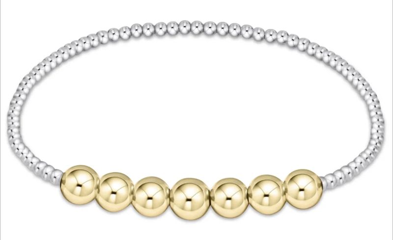 Mixed Metal Beaded Bliss, 6mm
