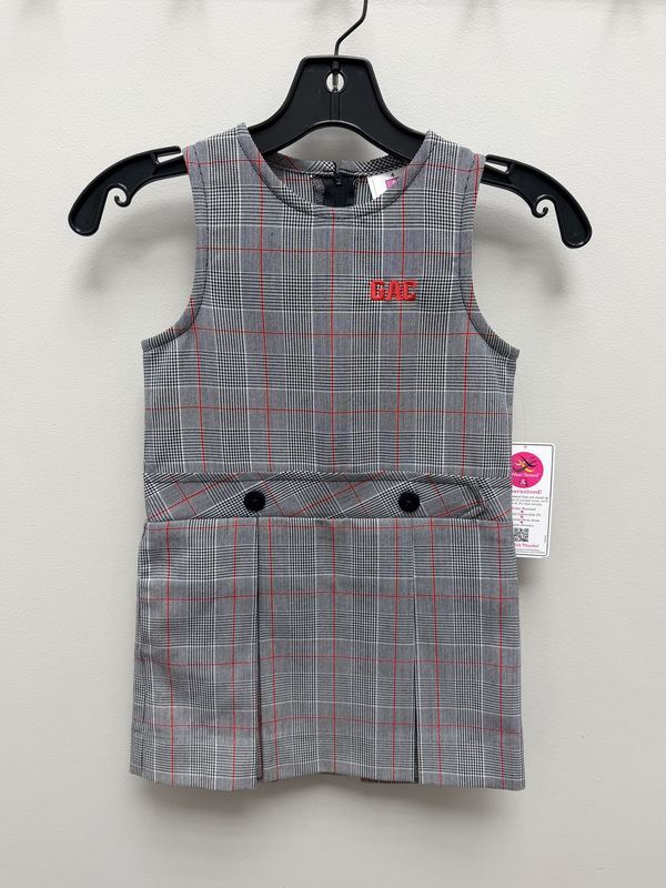 Uniform Plaid Jumper
