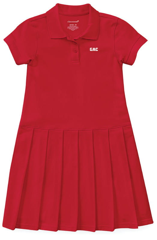 Uniform Red Pique Polo Dress