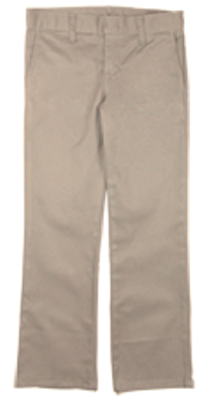 Uniform Girls Pants, Name: Slim Little Girls, Size: 14