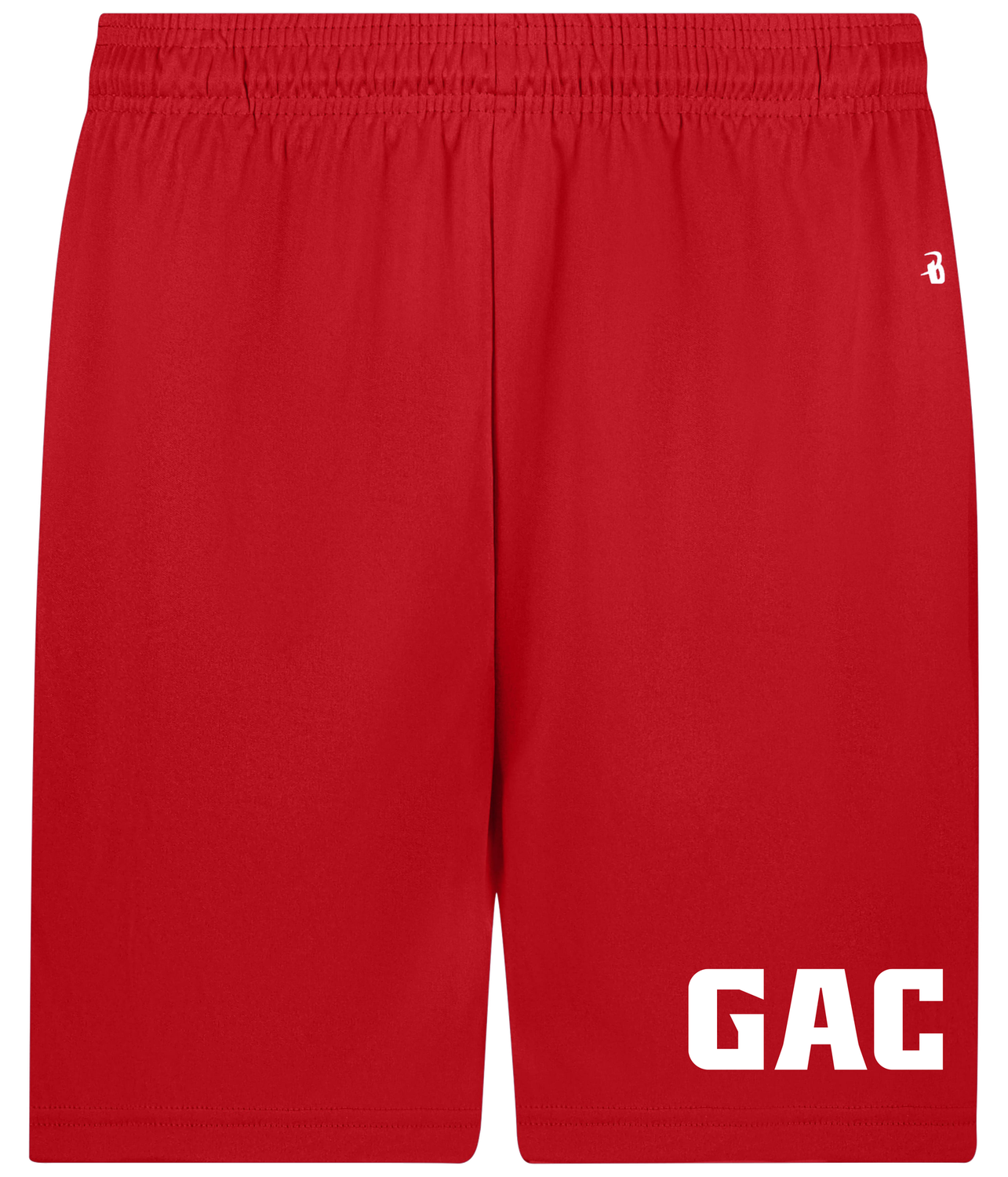 Red Sports Shorts 26