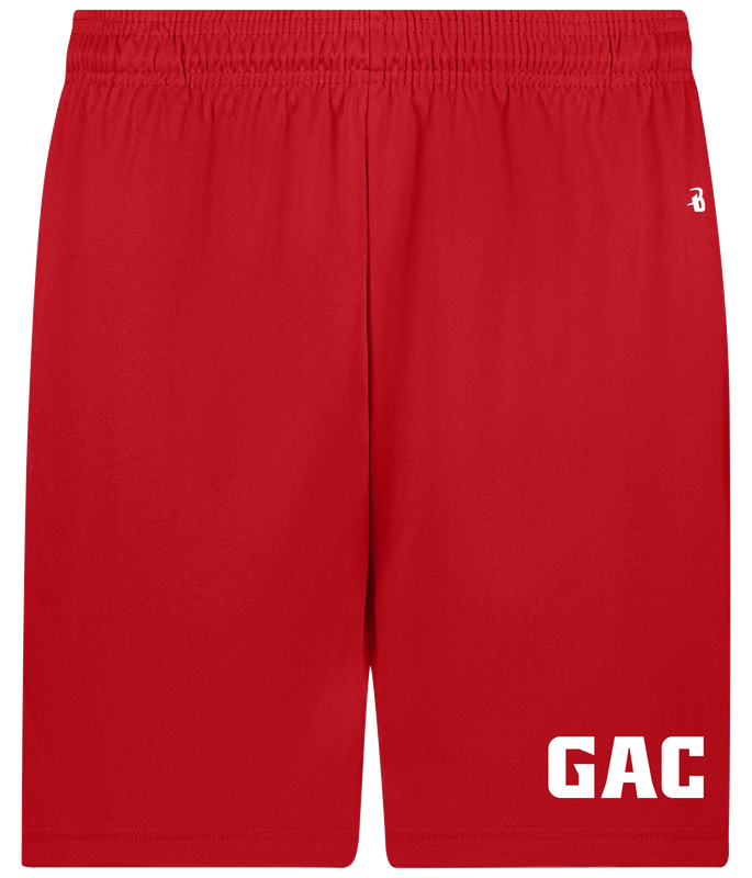 Youth Red Sports Shorts 26