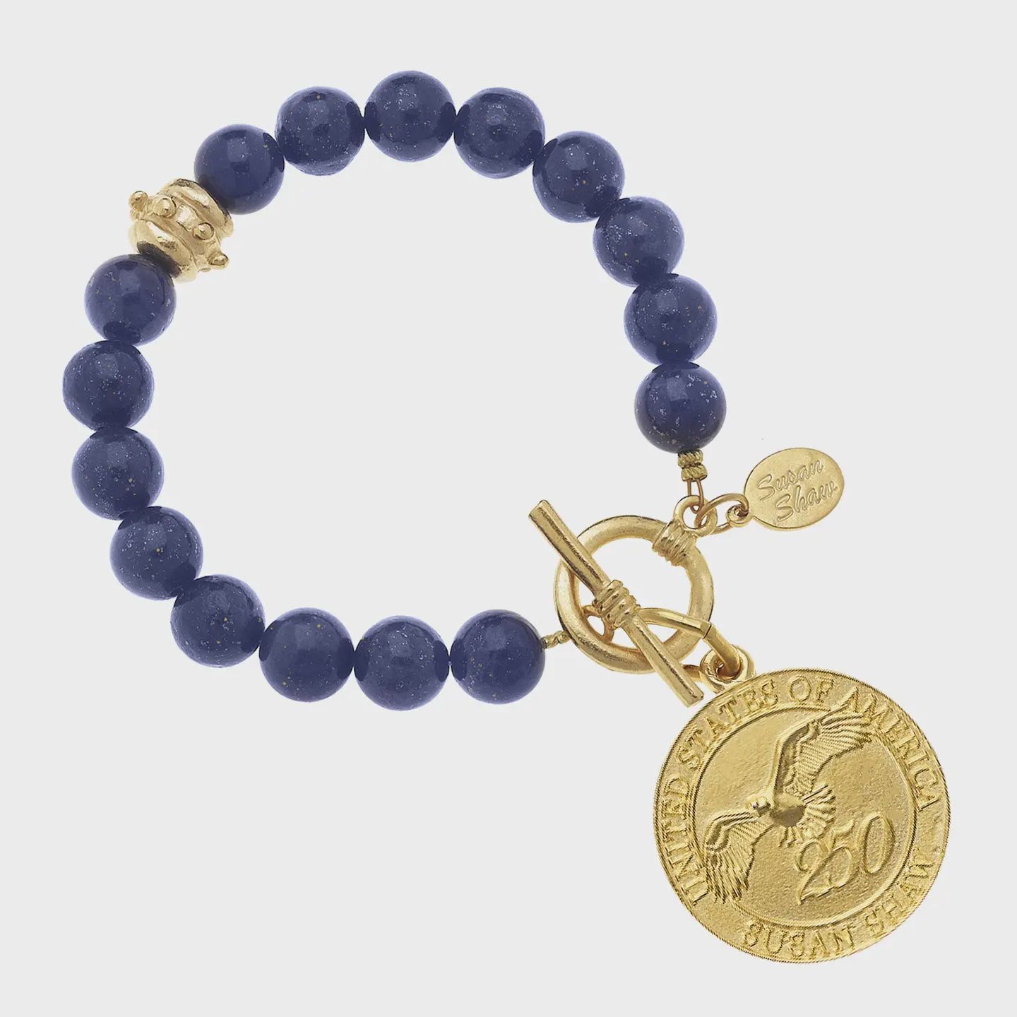 USA 250 Blue Lapis Bracelet