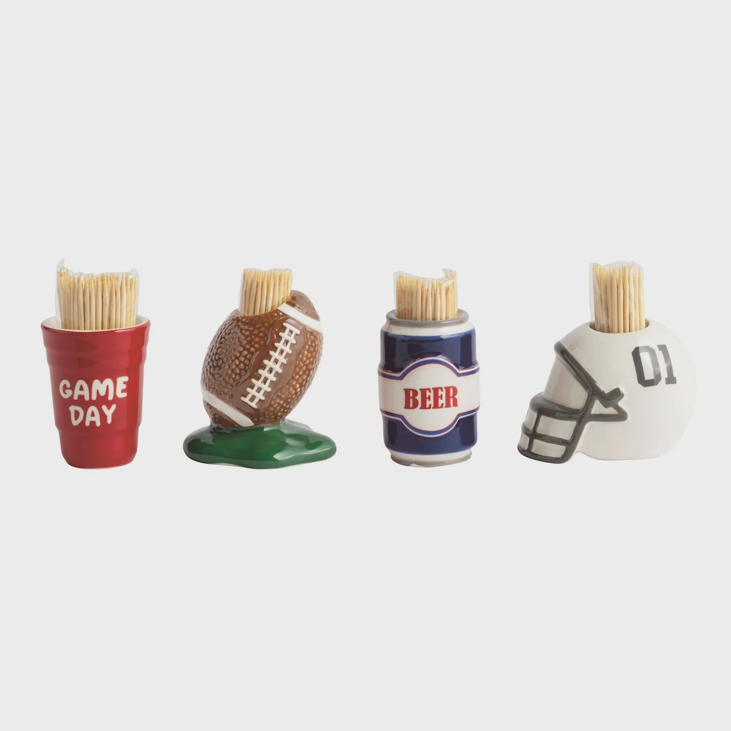 Football Tailgate Toothpick Holder