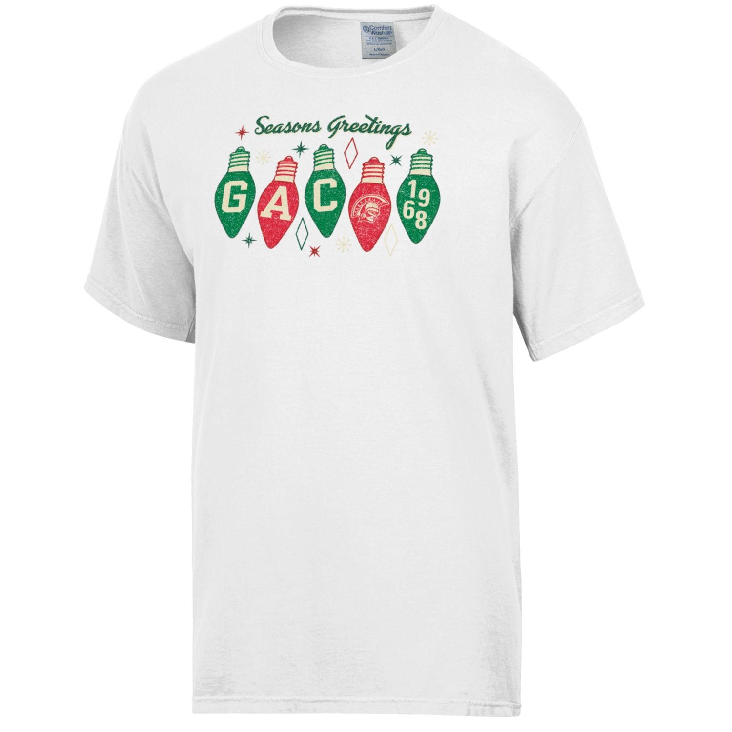 Christmas Light T-shirt 26, Color: White, Size: AS