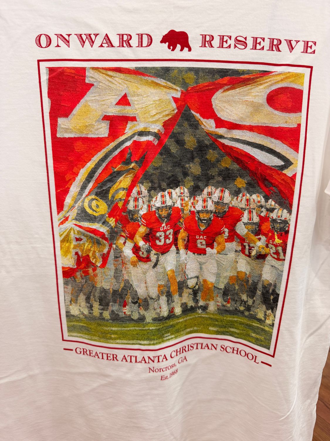 Onward Reserve Youth Football T-shirt 26, Color: White, Size: YS
