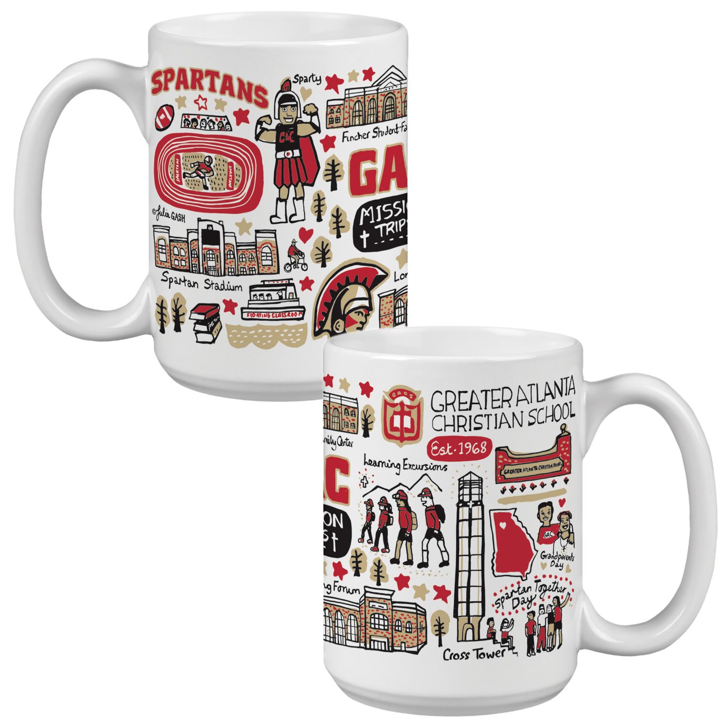 Julia Gash 15oz Impact Grande Mug