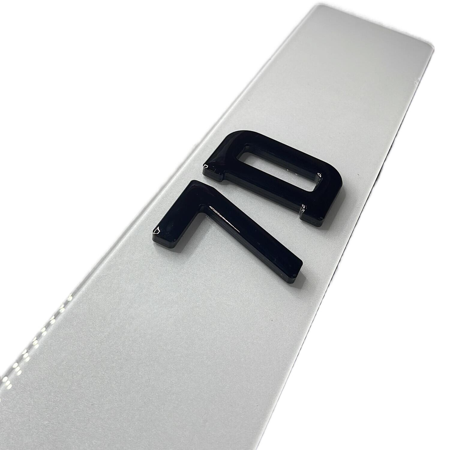 Pair 7D Number Plates