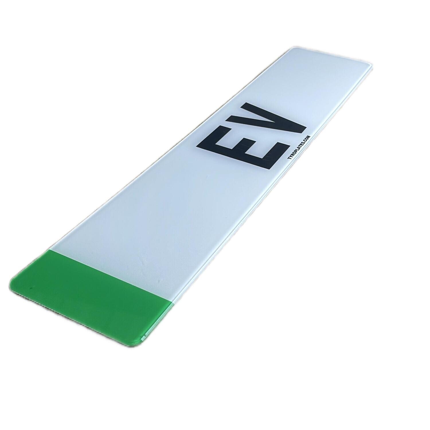 EV Badged Number Plate