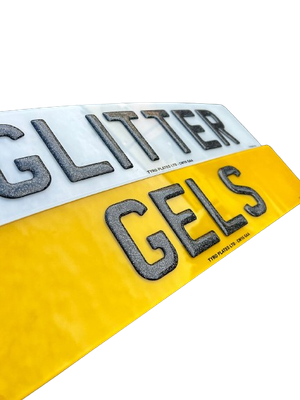 3D Glitter Gel Showplates