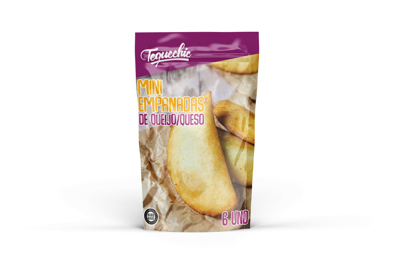 Mini empanadas de queso x 6 und