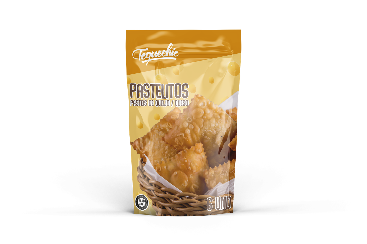 Pastelito hojaldrado relleno de queso pack 6 und