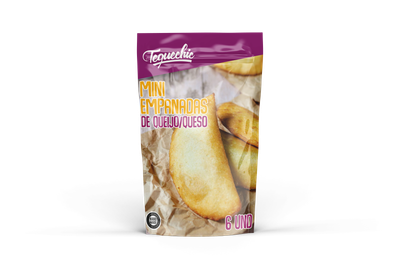 Mini empanadas de queso x 6 und