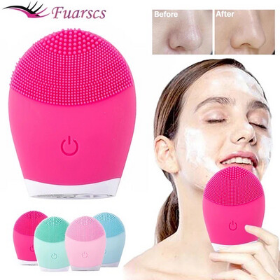 Electric Silicone Facial Brush