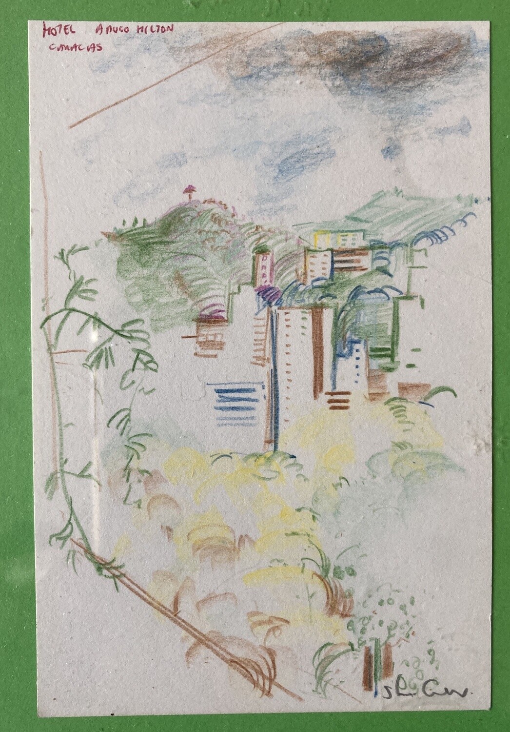 ORIGINAL - CARACAS AMIGO HILTON HOTEL 1970&#39;s