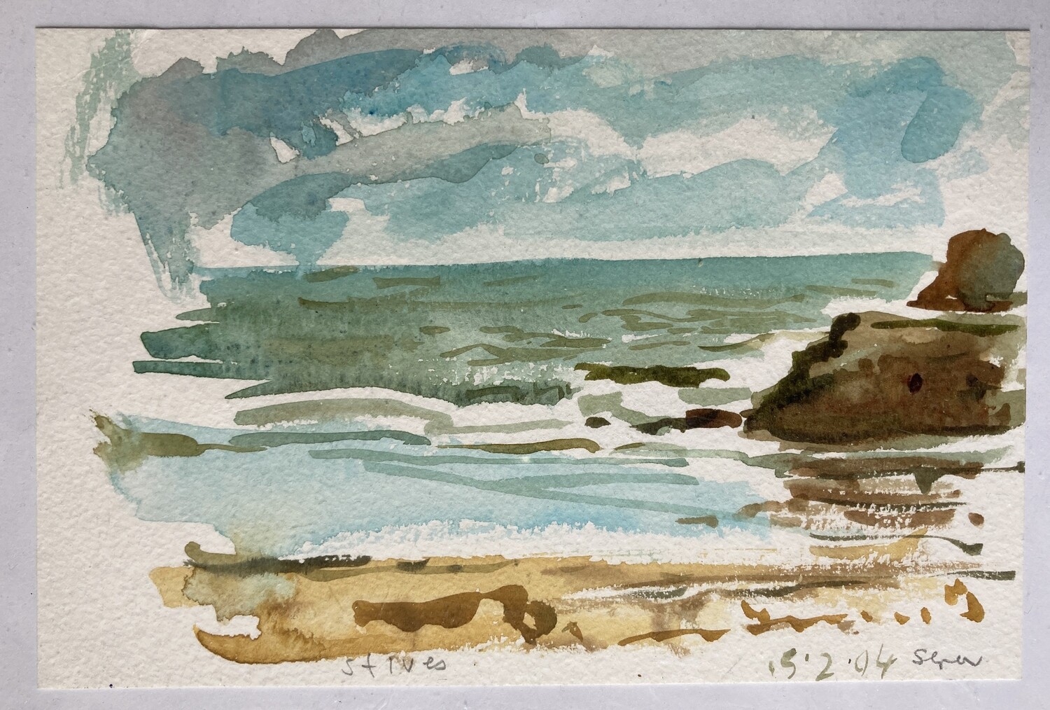 PRINT-_ ST. IVES COAST 1 2004