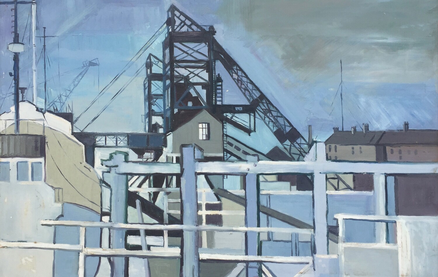 PRINT-- COAL STAITHES MILL DAM 1970&#39;s