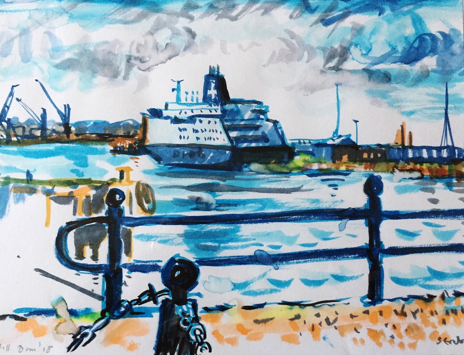 PRINT- - MILL DAM with FERRY 2019