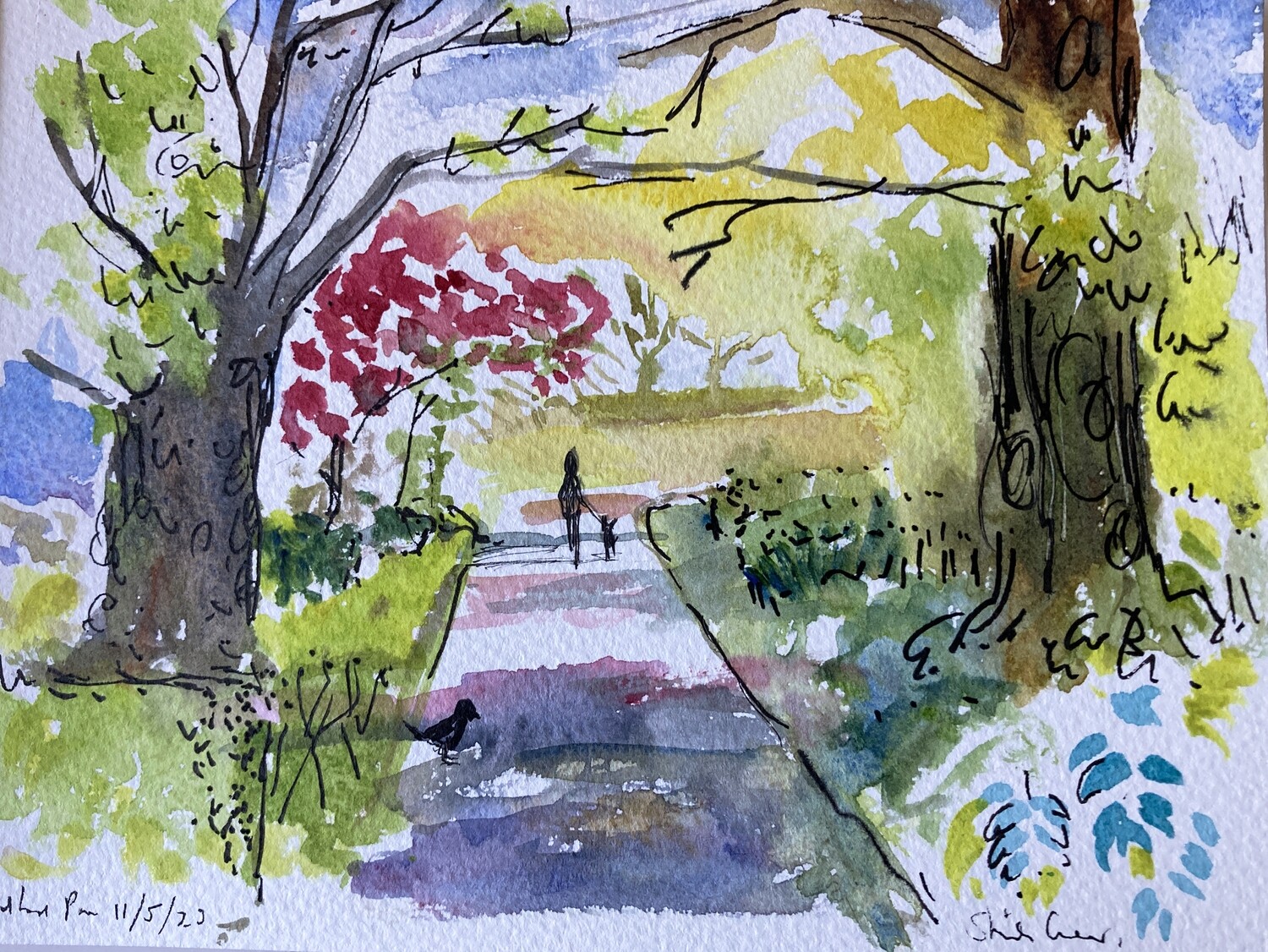 PRINT-READHEAD PARK &amp; DOG 11/05/23