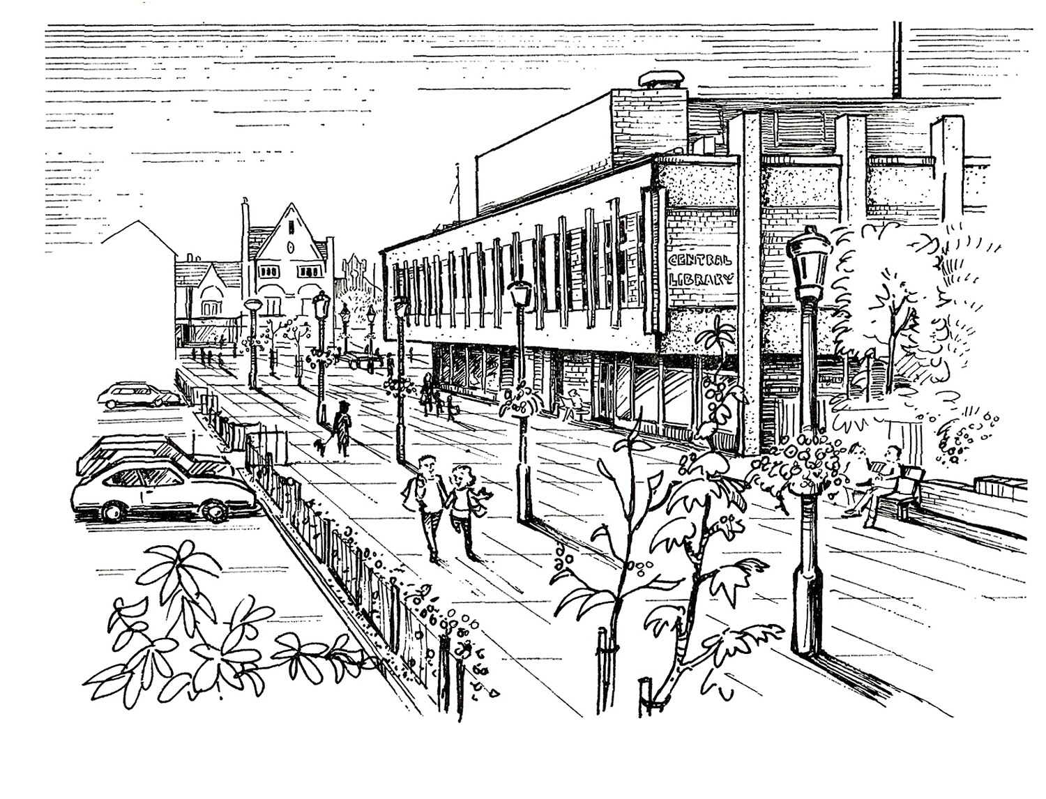 PRINT-B/W PRINT _ CENTRAL LIBRARY South Shields