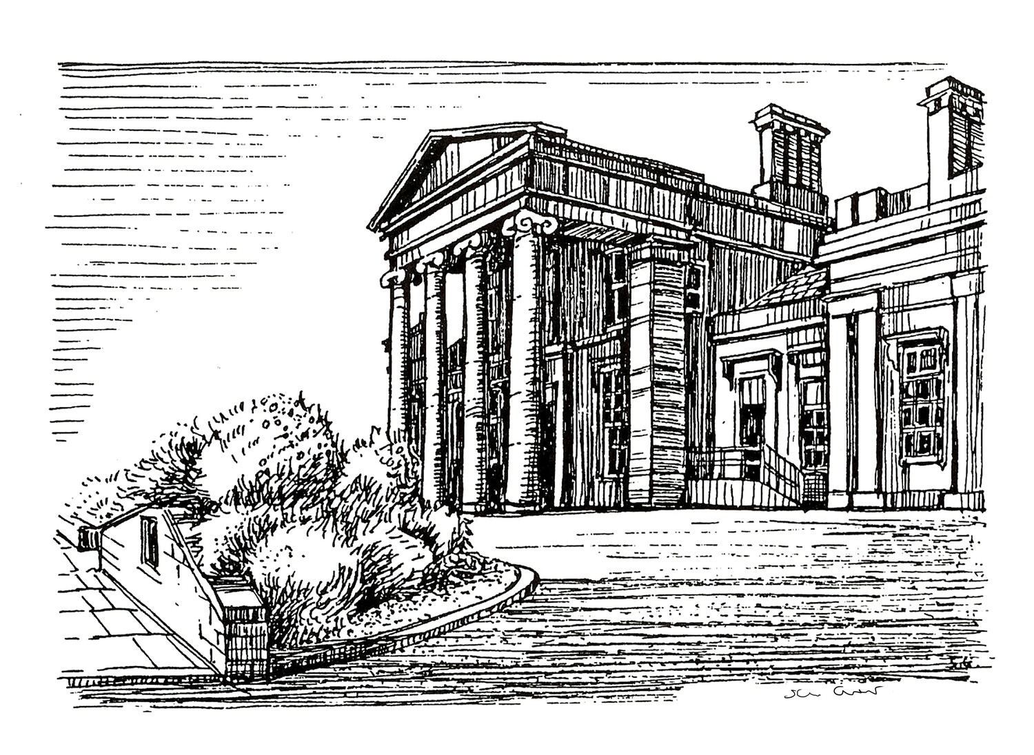 PRINT-- MONKWEARMOUTH STATION MUSEUM &#39;88