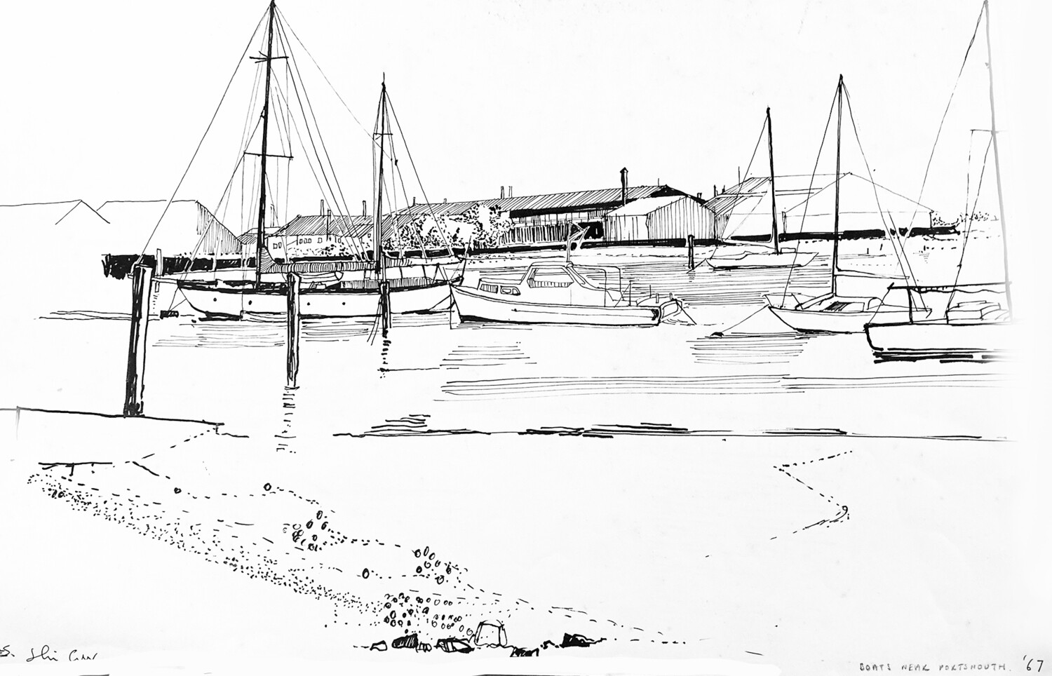 PRINT-BOATS at PORTSMOUTH 1967