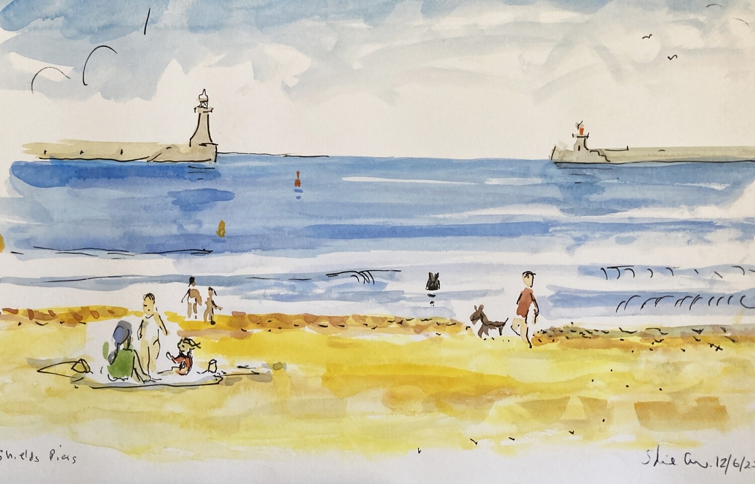 PRINT-- TYNE PIERS June &#39;23