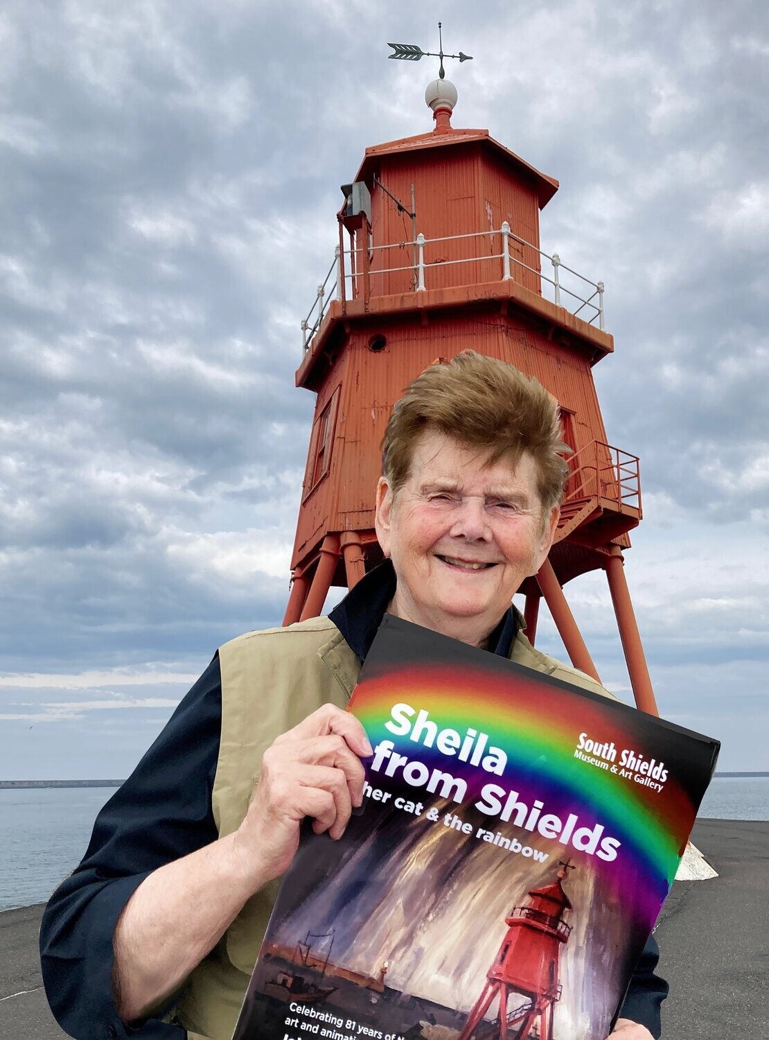 BOOK - SHEILA FROM SHIELDS her CAT and the RAINBOW