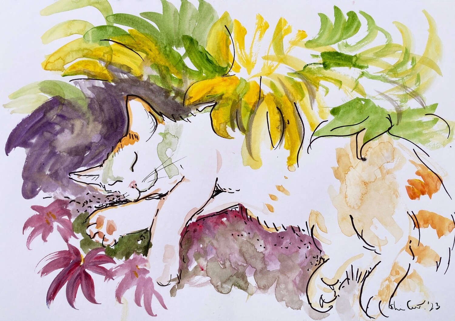 PRINT-TIP under LEAVES June &#39;23