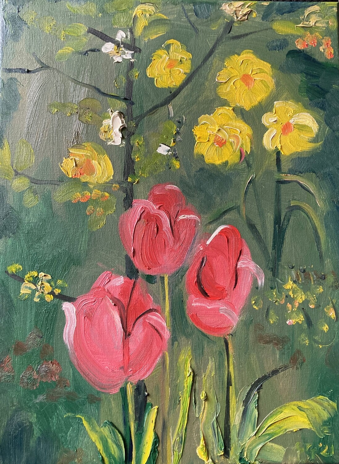 PRINT-- TULIPS FROM SOUTH SHIELDS