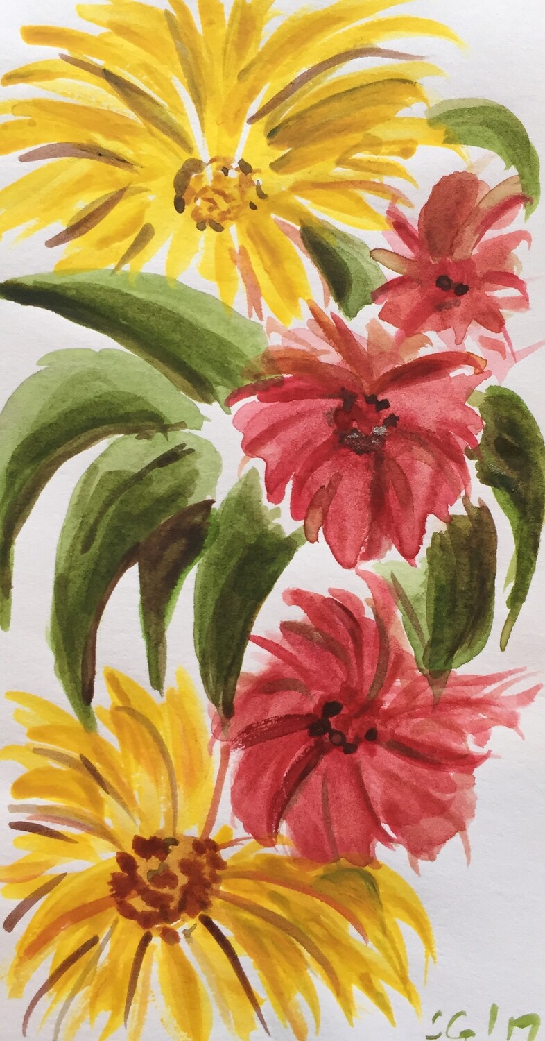 PRINT- SUMMER FLOWERS