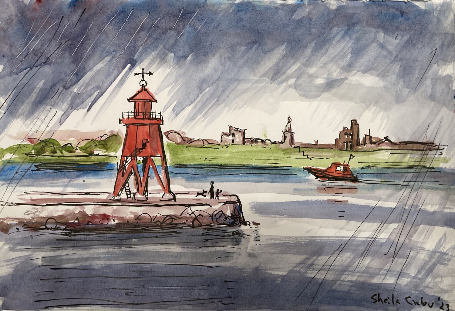 PRINT-40 RAINY GROYNE 30/6/23