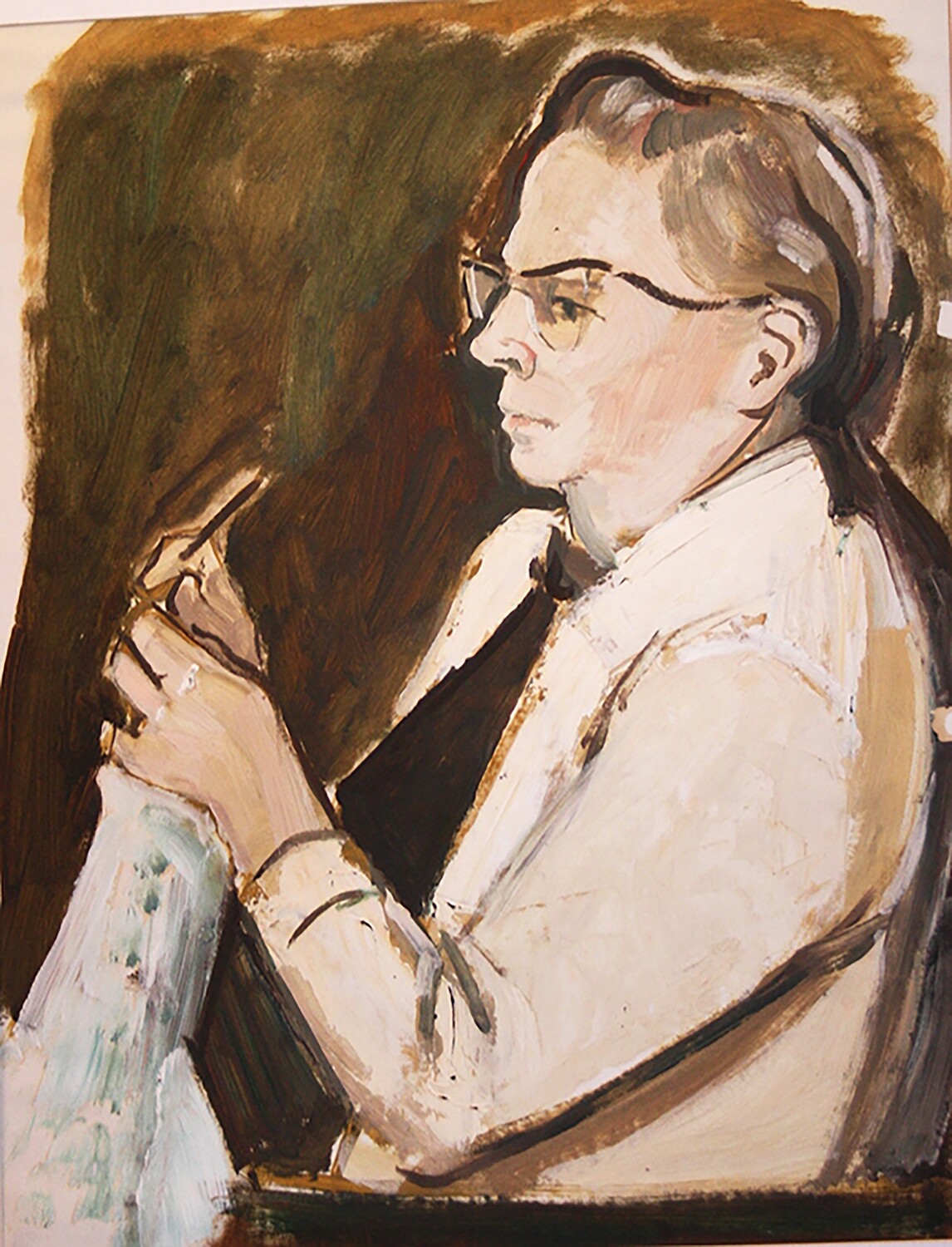 PRINT - _Mam Crocheting  - VESPASIAN AVE 1958