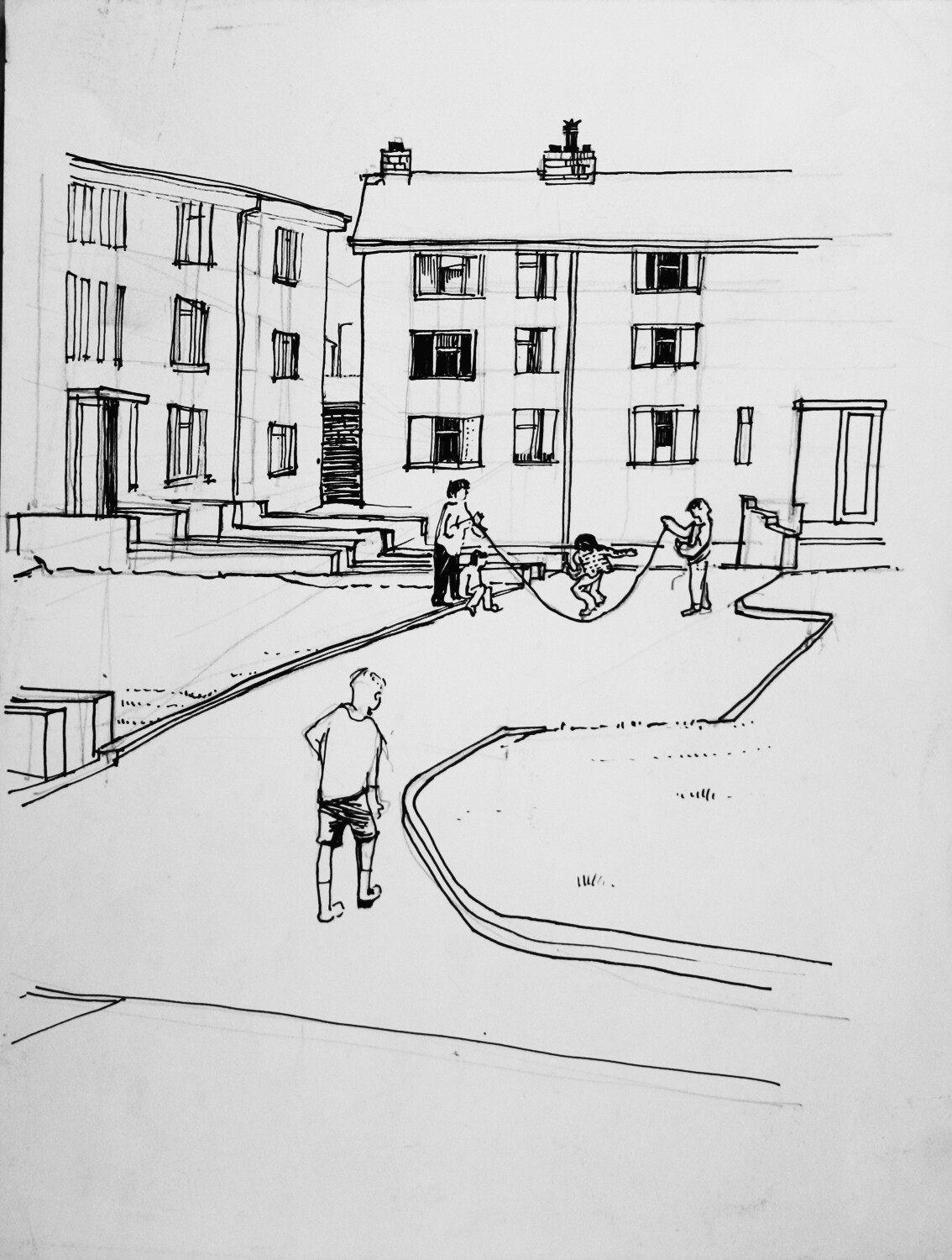 PRINT - _RIVER DRIVE1964