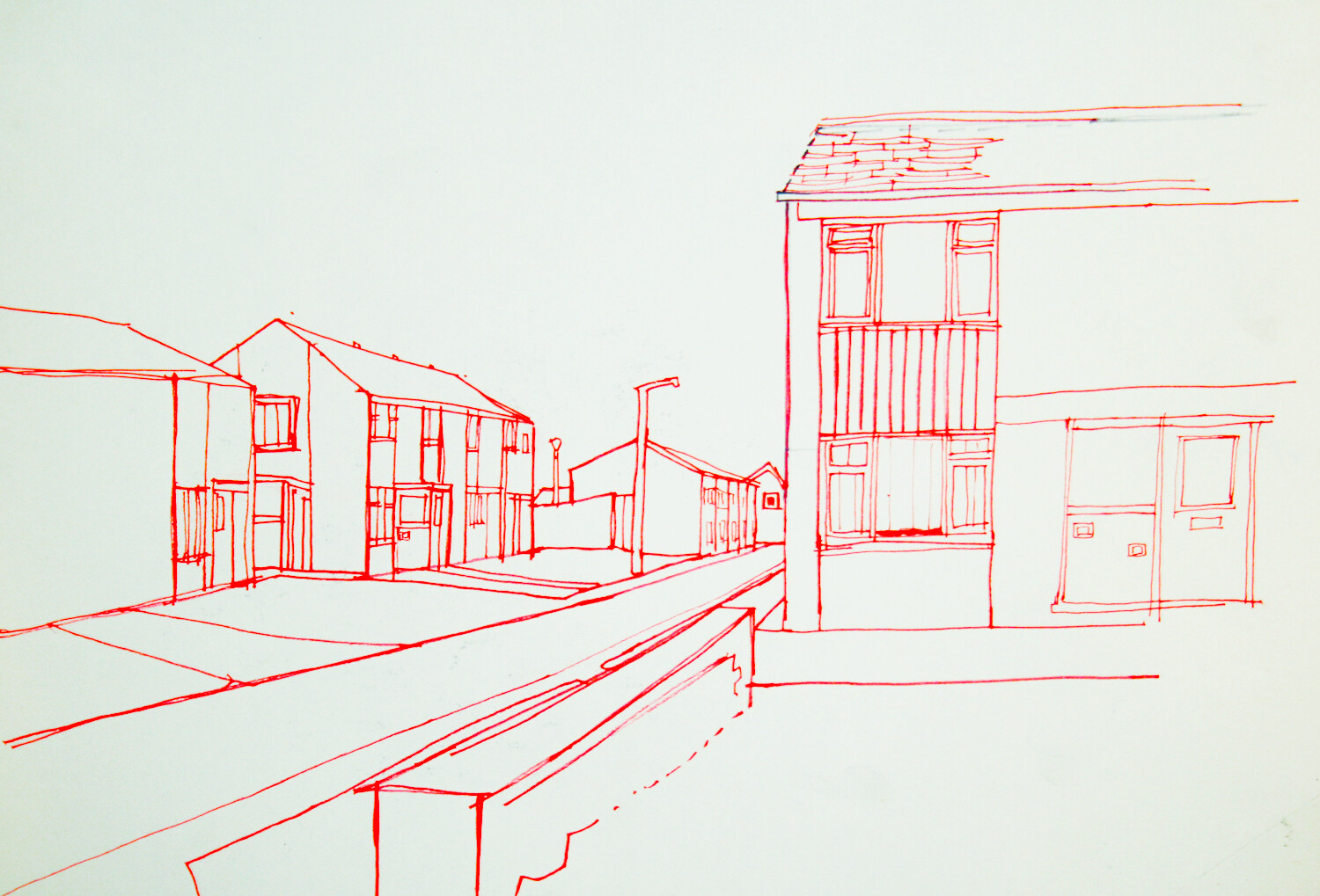 PRINT - MASEFIELD DRIVE  1970