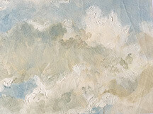 PRINT- _ POLLARD STREET -CLOUDS 1956