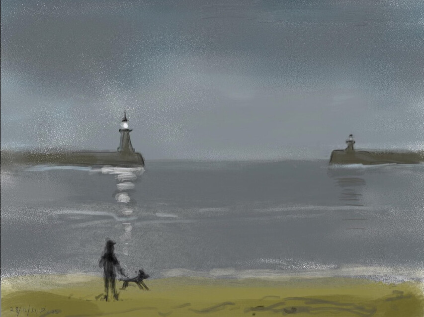 PRINT- DOG in the FOG &amp; PIERS &#39;22