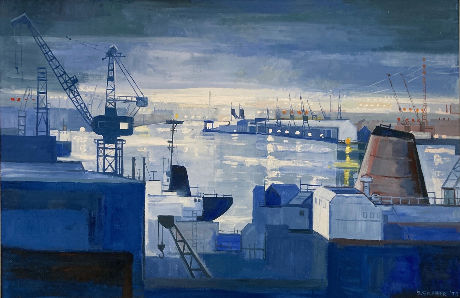 PRINT - BIG RIVER 1977